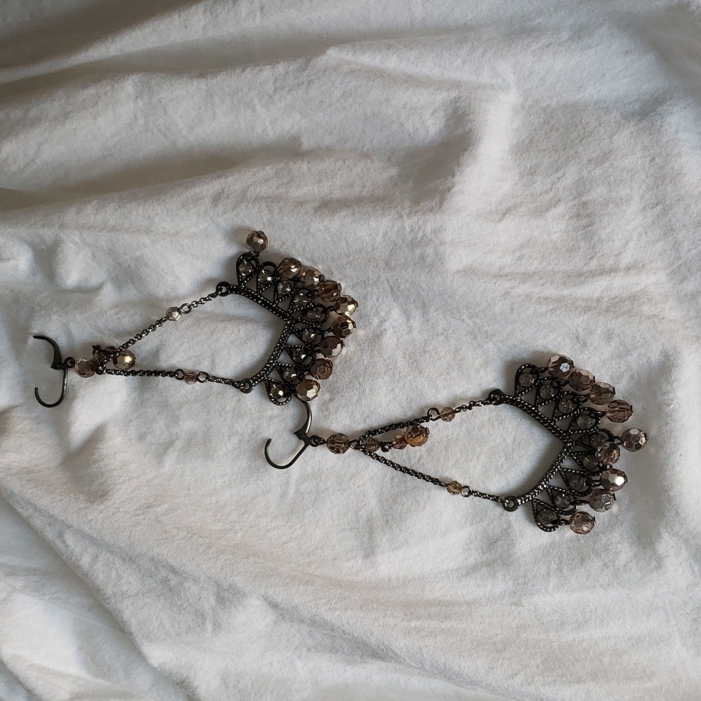 Express chandelier earrings
